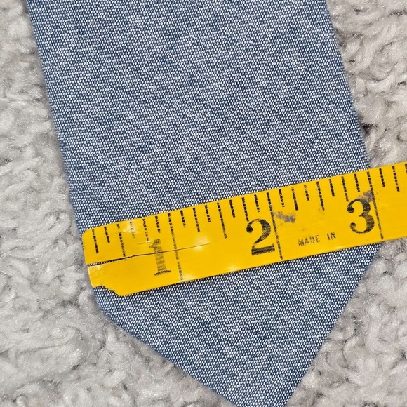 J Crew Ludlow Neck Tie Mens Blue‎ Micro Dots Preppy Business - Picture 4 of 6
